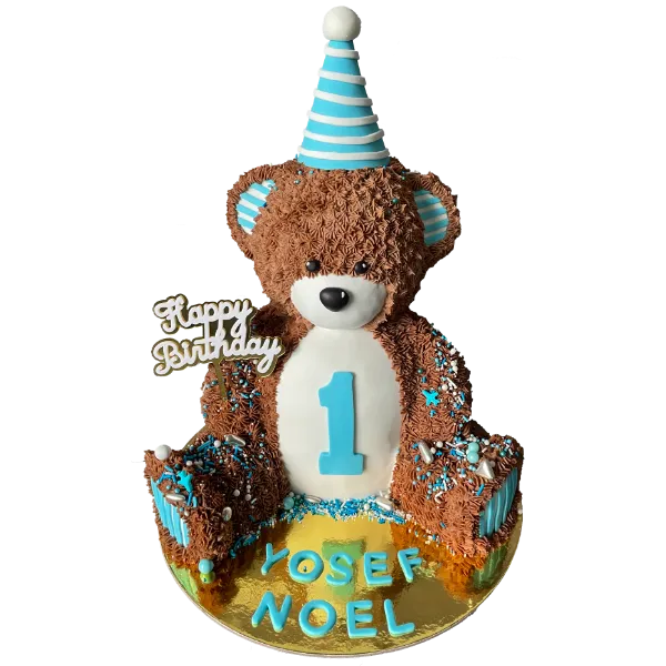 Large 3D Bear Cake