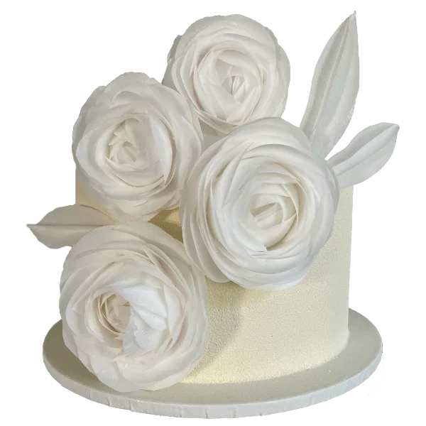 White Roses Cake